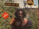 PETER TOSH Legalize It 1976 Vinyl LP Columbia PC34253 EX In Shrink Hype W/ Hype