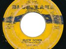 LOU MAC Slow Down / Baby BLUE-LAKE Rare Chicago R&B RnB Rhythm Blues 45 Hear