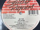 Aly-Us Follow Me Vinyl Record Classic House Music Strictly Rhythm 1992 Near Mint