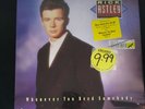 rick astley whenever you need somebody vinyl with hype sticker, CAN pressing NM