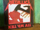 Metallica  KILL 'EM ALL Vinyl LP Blackened Recordings 1983 Blackened NEW Sealed