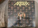 ANTHRAX Among The Living  ORIGINAL 1987 Pressing Vinyl Record Album Megaforce