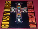GUNS N' ROSES APPETITE FOR DESTRUCTION GEFFEN RECORDS 1987 LP/VINYL RARE