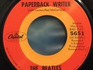 Beatles 45 Paperback Writer / Rain CAPITOL Target Label DOME LOGO Rare SCRANTON