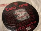 Rare Moving Shadow two On one Blank Promo Vinyl Disc - MINT