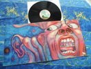 KING CRIMSON IN THE COURT OF THE CRIMSON KING PINK RIM ISLAND VINYL RARE LP