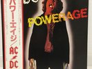 AC / DC / POWERAGE JAPAN ISSUE LP W/ OBI, INSERT
