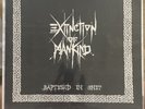 Extinction Of Mankind Baptised In Shit Vinyl LP Crust Punk Record EX / VG+