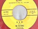 DOO WOP 45 VELTONES LOST NITE 103 (RED WAX) NOW / I NEED YOU SO