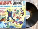 Monster Shindig Lp Super Snooper & Blabber Mouse Hanna Barbera Comedy & Songs