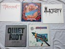 5 LP'S VINYL'S-HARD ROCK/METAL/ QUIET RIOT,HOLOCAUST, DOKKEN,STARFIGHTERS,