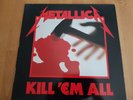 33T METALLICA KILL 'EM ALL édition 1983