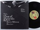 HARRY NILSSON Son Of Dracula RAPPLE LP VG++ die-cut cover with iron-on u