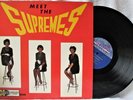 Meet The Supremes RARE 1ST STOOL Cover 1ST Map Label - Poss. Hollywood Press