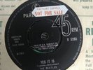 THE BEATLES  - TICKET TO RIDE - PARLOPHONE - 45 FACTORY  SAMPLE STICKER
