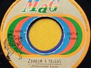 LOS FELCAS - SABOR A FELCAS MUY ESCASO RARO  45RPM MAG ORIGINAL  EPOCA.. PERU