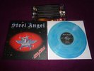 LP STEEL ANGEL / KISS OF STEEL / LIMITED 100 COPIES BLUE MARBLED REMASTER 2020
