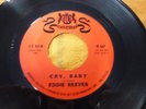 EDDIE REEVES: talk, talk  / cry, baby 45 WARWICK Buddy Holly sound clean VG++