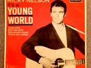 RICKY NELSON - IT'S A YOUNG WORLD VINYL EP - 4 TRACKS MONO UK RELEASE - NICE