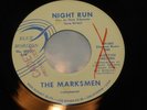 THE MARKSMEN Rare Surf Promo 45 NIGHT RUN/SCRATCH Blue Horizon VENTURES/NOKIE