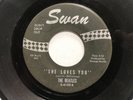 Beatles SHE LOVES YOU 1965 Swan RARE ARP Pressing Virtue Studios 100% Authentic