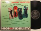 Johnny Preston Lp Come Rock With Me On Mercury - Vg To Vg+ / Vg+ (Library Stamp