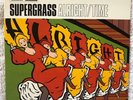 Supergrass - Alright/Time - Scarce Org Orange UK 45V in G/F p/s 1995