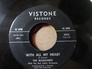 BILLBOARDS With All My Heart/Around the World VISTONE 2023 '61 W Coast DooWop