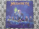 MEGADETH Rust In Peace LP 1990 ORIGINAL NEAR MINT INNER SLEEVE TRASH METAL