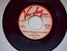 Donnie Elbert-Half As Old/Baby Let Me Love You Tonight-Vee Jay  Promo 45 RPM