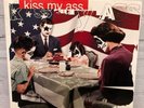 KISS MY ASS - VARIOUS ARTISTS - RED VINYL - Classic KISS Regrooved