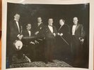 Original 8x10 NBC Photo of Harry Reser, Andy Sannella, Don Voorhees, Sodero