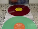 Thee Oh Sees Singles Vol 1 & 2 OG 1st Green red LPs Castle Face Records 007 2011