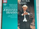 BRAHMS Complete 4 Symphonies GUNTER WAND 1stPress HARMONIA MUNDI 2LP Box MINT