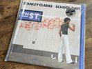 STANLEY CLARKE School Days 180g CLEAR W/ BLUE & GOLD SPLATTER VINYL sealed NEW