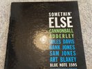 Cannonball Adderley; Somethin' Else; Blue Note 1595; DG; 63rd; Ear; RVG; First