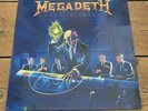 Megadeth Rust in Peace Vinyl LP 1990 Capitol Records cover only