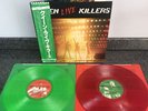 DOUBLE LP RED GREEN VINYL LP QUEEN ALBUM LIVE KILLERS P-5567-8E JAPAN 1ST PRESS