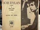 Rare Singapore CBS SAS Bob Dylan Like A Rolling Stones EP PAPER SLEEVE ONLY