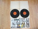 Beatles The White Album LP - 1976 Orange Capitol Double Album with Poster