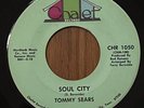 TOMMY SEARS - Soul City / Get Out CHALET RECORDS NORTHERN SOUL 45 RARE