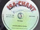 Vivian Jones – Trying - ISAC002 - 1982 - RARE Reggae 12