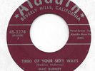 MAC BURNEY & FOUR JACKS Tired Of Your Sexy Ways rare original doo wop 45 HEAR