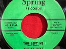 The Laurels - Baby Talk / You Left Me - Spring Records - RARE DOOWOP 45
