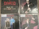 The Damned 3 X Long Song & Friday 13th EP Signed by Dave, Capt & Ratty