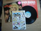 HANOI ROCKS - TWO STEPS FROM THE MOVE - ORIGINAL VINYL LP WITH 16 PAGE BOOKLET