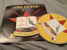 The Clash 45 w PS Know Your Rights 1982 UK Pressing With Decal VG plus