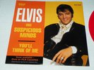 Elvis Presley / Suspicious Minds & You'll Think of Me / Red Vinyl 45 w PS / Mint
