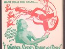 LITTLE LAMBSIE PENN: i wanna spend xmas with elvis / painted lips and pigtails