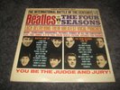 Vintage 1964 The Beatles VS The Four Seasons Vinyl Record 2 LP Album No Poster